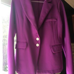 Purple blazer
